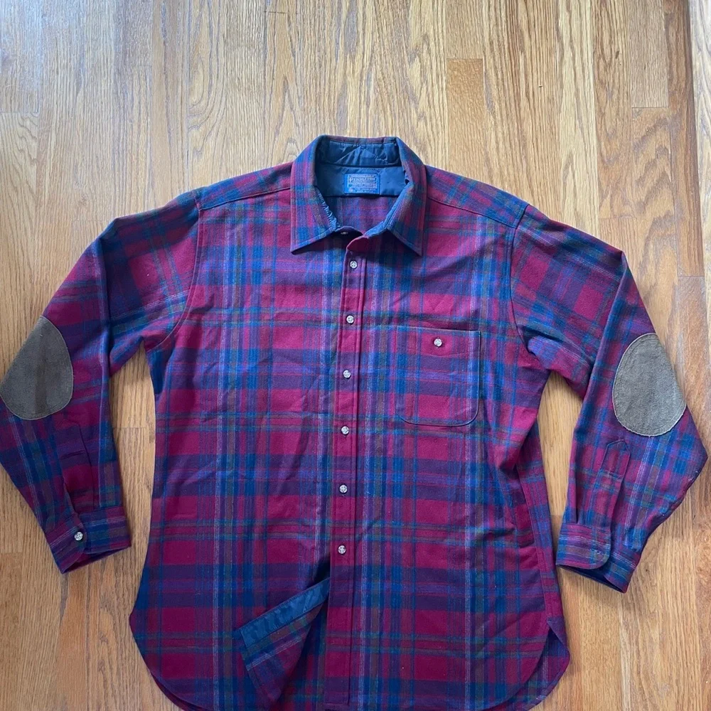 Vintage Pendleton Red Flannel XL | Made in USA - Picture 2 of 16